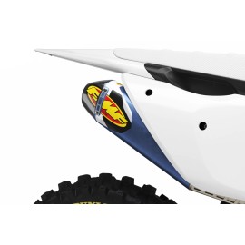 FMF Exhaust Factory 4.1 Decals  (White)  2 PACK