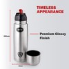 Cello Flipstyle Stainless Steel Vacuum Insulated Flask with Flip Lid