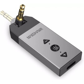 Meekom Bluetooth Aux Adapter for Car, Maedhawk Aux to Bluetooth 5.2 Audio Receiver for
