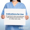 CliniMed Non-woven swabs 10cm x 10cm non-sterile, non-woven 4-ply swabs