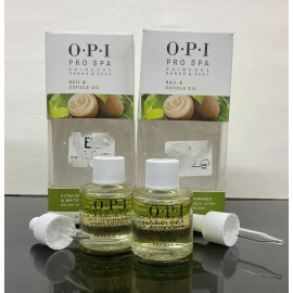 OPI O.P.I Pro Spa Hands & Feet Nail & Cuticle Oil With White Tea Cupuaçu 0.29 Oz x2.