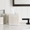Motifeur Bathroom Accessories - Ceramic Tissue Holder, Decorative Square Tissue