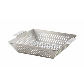 tepro Grill Accessories Grill Basket M Stainless Steel Base is Perforated