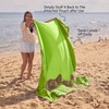 WEKAPO Sand Proof Beach Blanket, Extra Large Oversized 10'X 9',