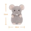 Apricot Lamb Grey Rat Plush Mouse Stuffed Animals for Kids,