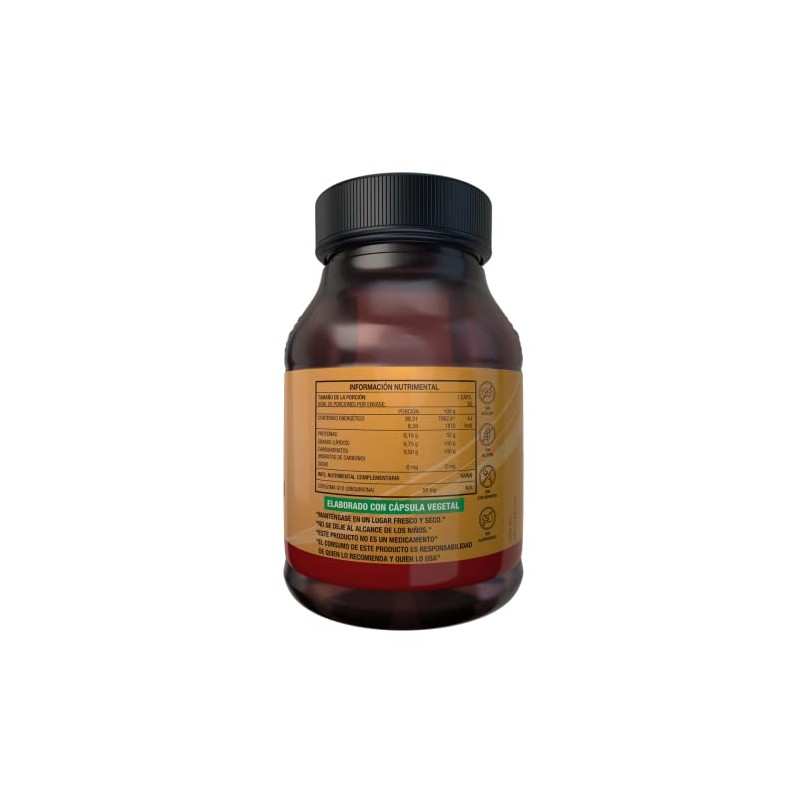 Essential Nutrition Ubiquinona Coenzima Q10 50 mg Cápsulas Veganas de