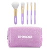 Lip Smacker Holiday Makeup Brush Set, Set of Six Makeup