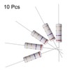sourcing map 10Pcs 2.7 Ohm Resistor, 5W 5% Tolerance Metal