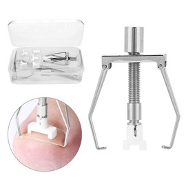 Ingrown Toenail Tool, Toenail Removal Clippers, Nail Treatment Ingrown Toenail Fixer Adjustable Toe Nail Paronychia Corrector Pedicure Care Tool Set