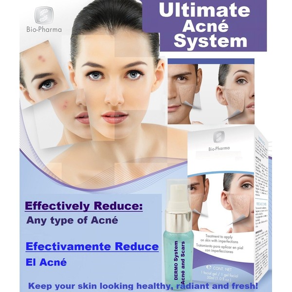 Best Dermo-Acne Ultimate Acne Gel Acne Mark Spots Scars System