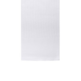 Linteum Textile (66x90 in, White) Hospital Thermal Blanket, 100% Cotton, Breathable Open-Cell Weave Design