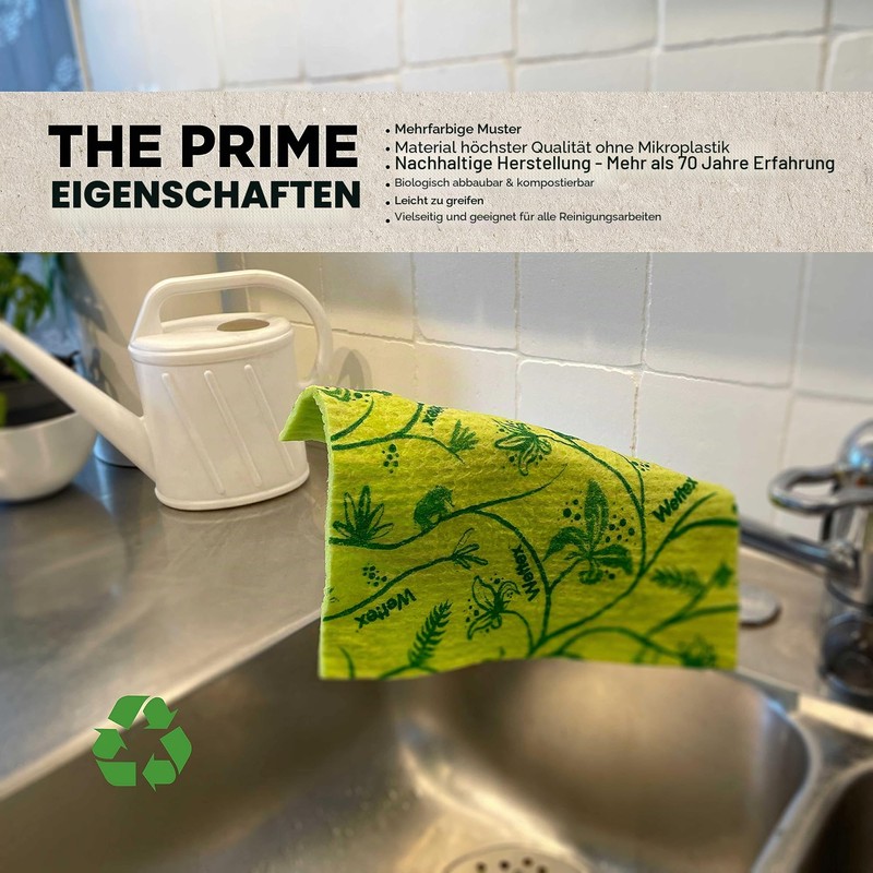 Wettex The Original Swedish Super Absorber Dishcloth Pack of 10