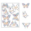 UVKDEENK 2 Pack Butterfly Anti-Collision Window Clings, Static Window Decal