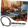 jojofuny 2pcs Optical Audio Cable Male to Male for Home