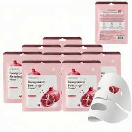 Sheet Mask Hydrating & Soothing Skin Care (red)