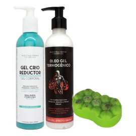 Kit Gel Termogénico Efecto Sauna  Gel Crioreductor                                                                                                    