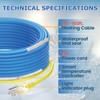 18 FT Heat Tape for Water Pipes Freeze Protection, YeloDeer