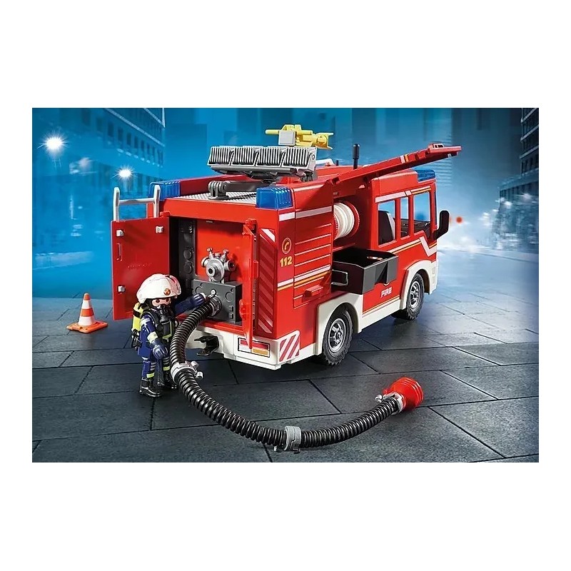 Playmobil City Action Camión De Bomberos 3+