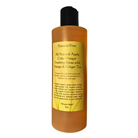 Natural First Organic Apple Cider Vinegar Finishing and Conditioning Rinse w/Mango and Ginger