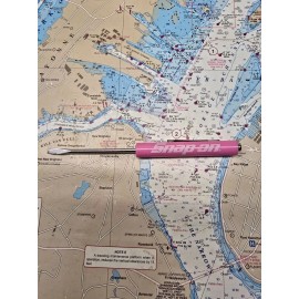 SNAP-ON TOOL POCKET SCREWDRIVER, 5 PACK IN PINK, BRAND NEW, MAGNETIC END, FLAT