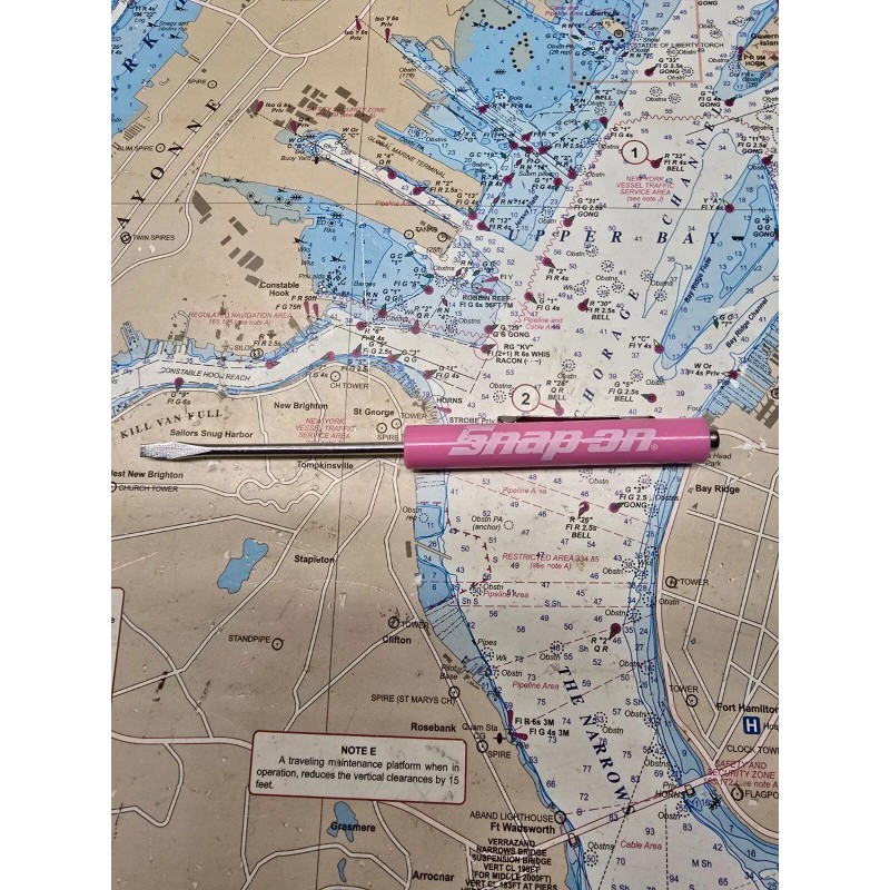 SNAP-ON TOOL POCKET SCREWDRIVER, 5 PACK IN PINK, BRAND NEW,
