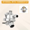 QCESEV Engine Coolant Thermostat Housing Compatible with BWM E82 E90