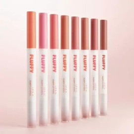 Ipkeun 입큰 립 펜슬 베이스 립스틱 매트 오버 플러피 듀얼 X2 [8호 베이로즈／6호 워밍 코랄] Lipkin Lip Pencil Base Lipstick Matte Over Fluffy Dual X2 [Shade 8 Bay Rose / Shade 6 Warming Coral]