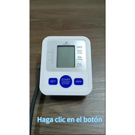 Aparato Para Checar La Presion Tensiometro Digital 1 Pcs Bluemos Color Blanco                                                                         