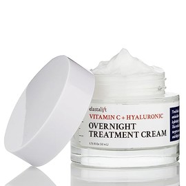 Elastalift Crema Noche Renovadora Iluminadora Vitamina Hidratante Ácido Hialurónico Cara Tratamiento Facial Corrector Nocturno Aceite Loción Nocturna