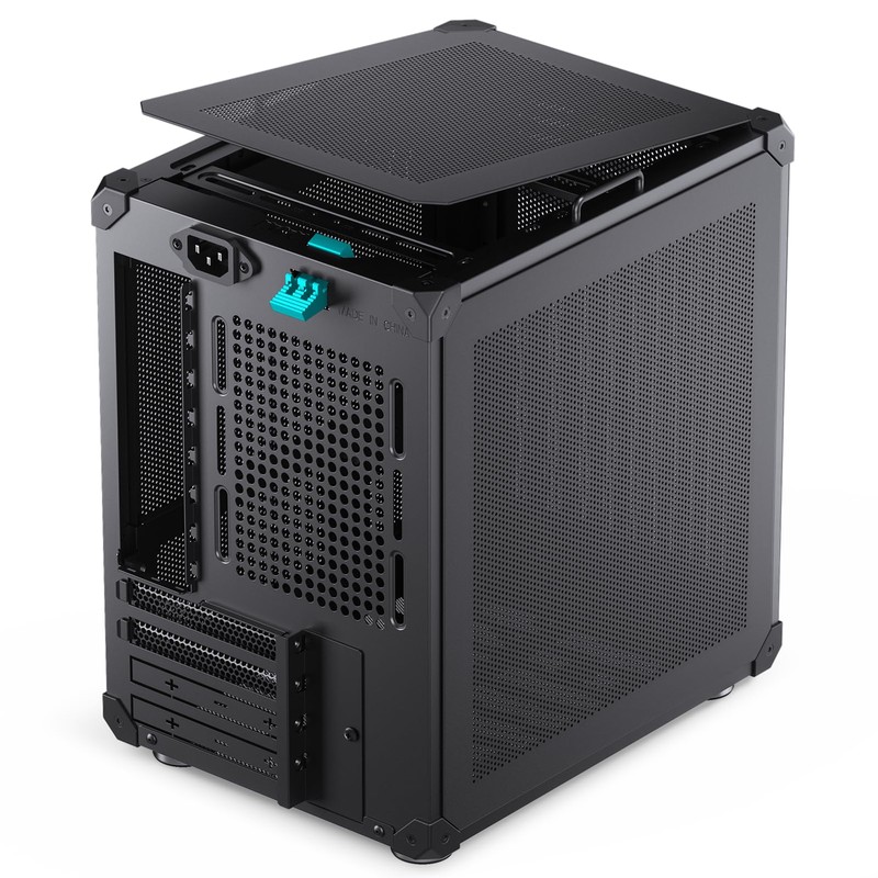 JONSBO C6-ITX Black Mini ITX Handled Mesh PC Case, Simple