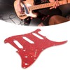 Guitar Pickguard Replacement Aluminum Foil Shielding PVC Scratch Protection Guitar