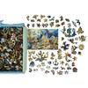 Wooden Jigsaw Puzzle for Adults - Uniquely Shaped Pieces -