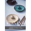 #Divina Incense Plate for Pottery Short Size (Beige (Unglazed))