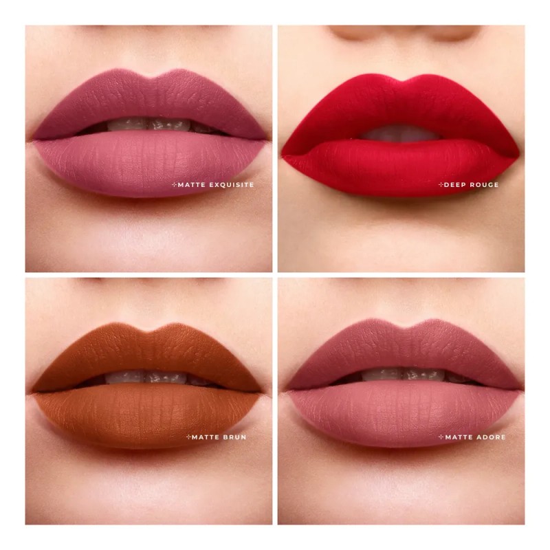 Set 4 Labial Forever Lbel Mate Indeleble Larga Duración