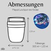 Lunchpot Kinder Müslibecher to go Joghurtbecher für Mepal Ellipse -