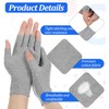 1 Pair Cotton Fingerless Gloves, Fingerless Moisturising Eczema Gloves