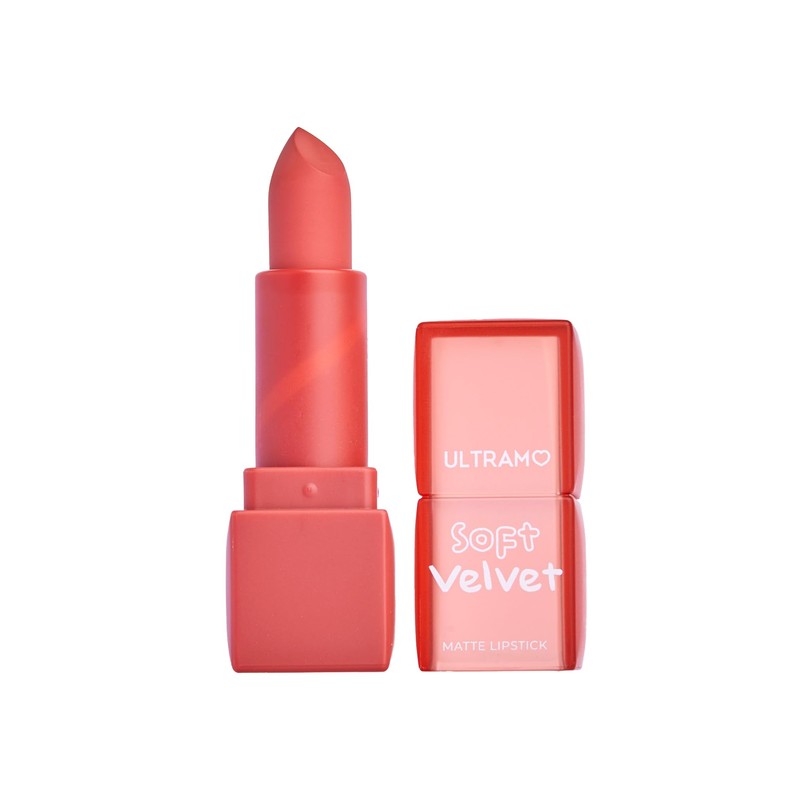 ULTRAMO Labial Mate Sedoso, Labial de Color Duradero, 6 Colores