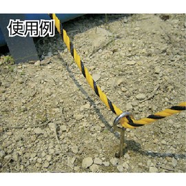 TRUSCO(トラスコ) ステンレスロープ止丸型6X300mm TRM-S630