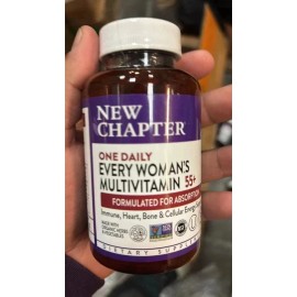 New Chapter Every Women's Multivitamin 55+ Immune, Heart, Bone support, 96 Caps
