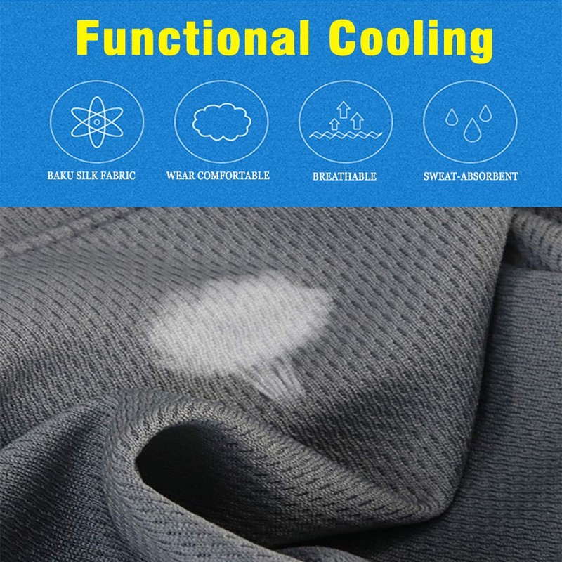 3 Pack Cooling Skull Cap Helmet Liner Sweat Wicking Cycling