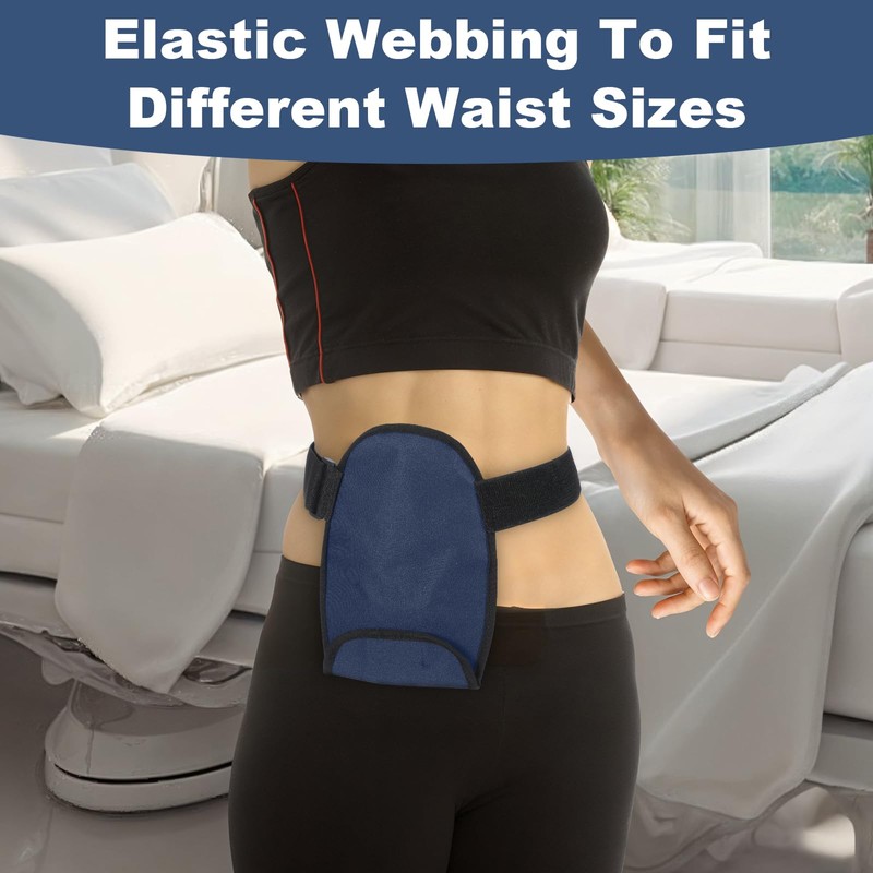 1 Pack Ostomy Bag Covers Adjustable Ostomy Shower Cover Waterproof