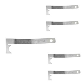 Anti Theft Security Picture Hangers Kit Spring Lock Quick Release Tool Picture Hooks Security Hardware Kit for Wooden Polymer Picture Photo Frames Spring Lock Release Tool (Pack of 1)