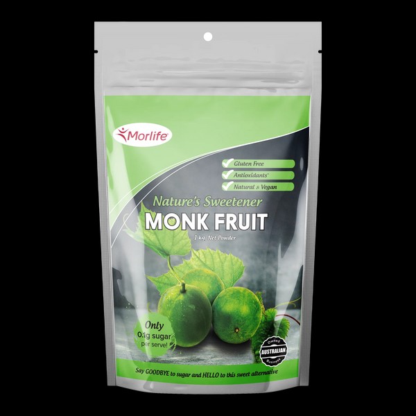 Morlife Monk Fruit Powder Certified Organic 1kg