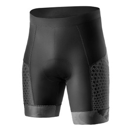 INBIKE Bike Shorts Men with Padding Bicycle Cycling Chamois Pants Tights 3D Padded Cycle Rider Biking Clothing Grey Medium