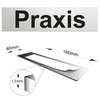 Kinekt3d Leitsysteme Sign, door sign, 160 x 40 x 1.5