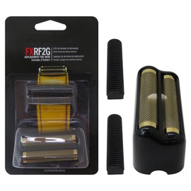 Qblahip Updated Electric Men Shaver Replacement Foil & Cutters Suitable for BaBy-liss PRO Metal-FX FXFS2 Foil Shaver