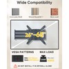 48" Extension Long Arm Rotating TV Wall Mount 26-65”TV by