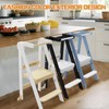 Foldable Toddler Kitchen Stool Helper, Toddler Tower with 3 Adjustable