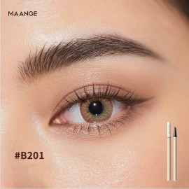 3pzs Lapiz Para Cejas De Delineador Ceja Para Maquillaje Cosméticos Hipoalergénicos Impermeable Multifuncional De Adecuado Para Dibujar Barbas Y Líneas De Cabello Color Marrón Maange