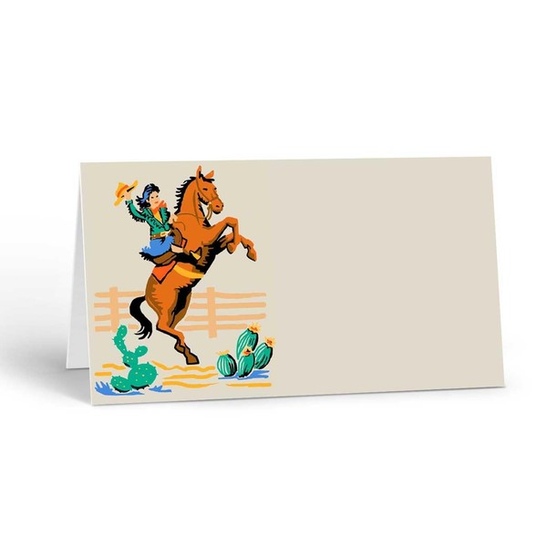 Stonehouse Collection | Western Theme Place Card | Ranch Themed